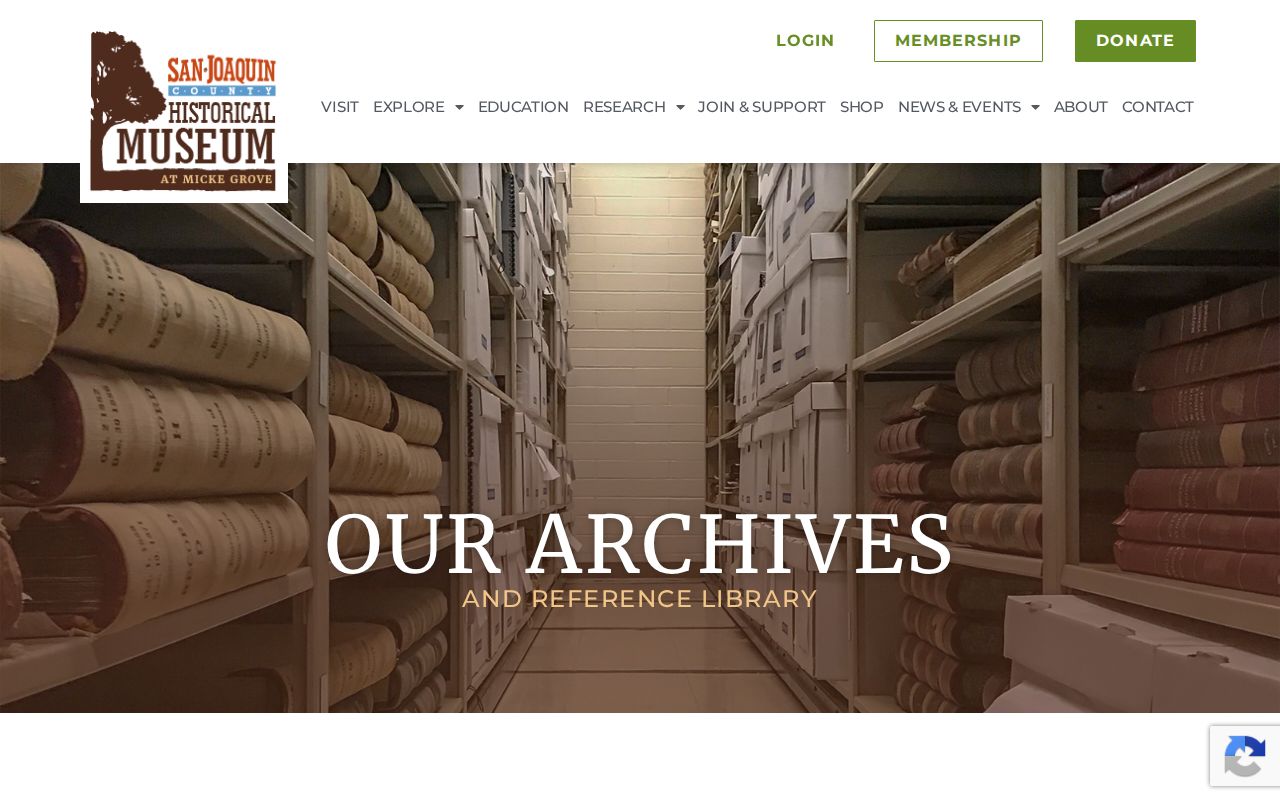 Lodi people directories San Joaquin Historical Museum archives
